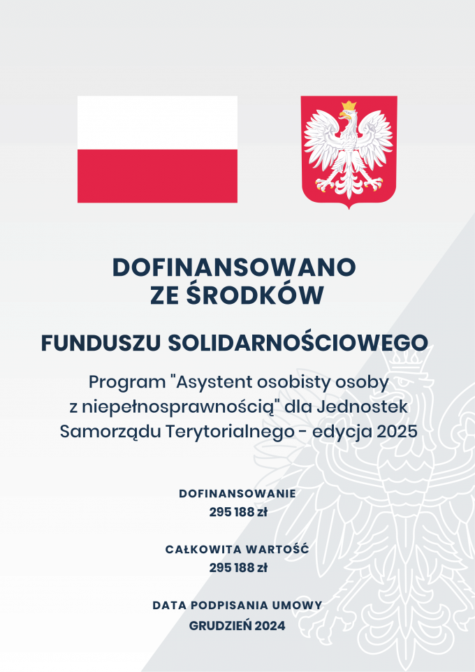 Program „Asystent osobisty osoby z niepełnosprawnością” dla JST - edycja 2025